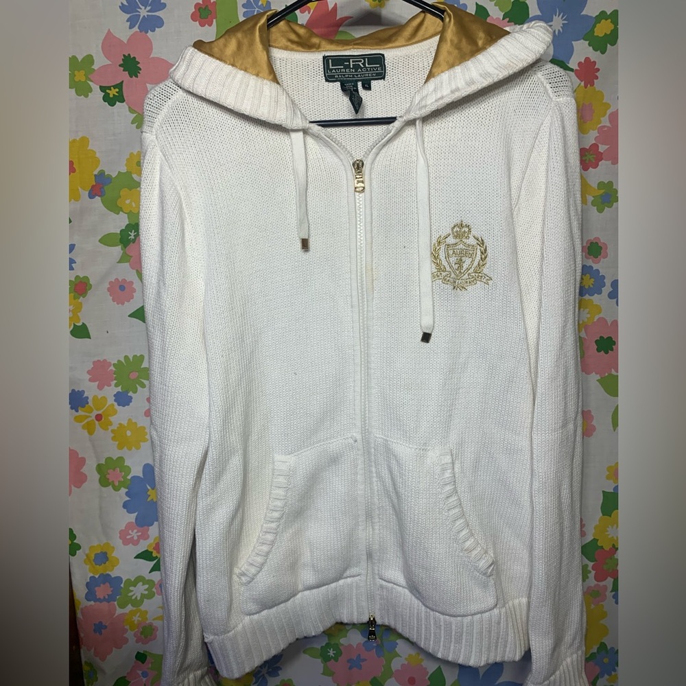 Ralph Lauren knitted zip up